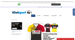 Desktop Screenshot of kiwisport.de